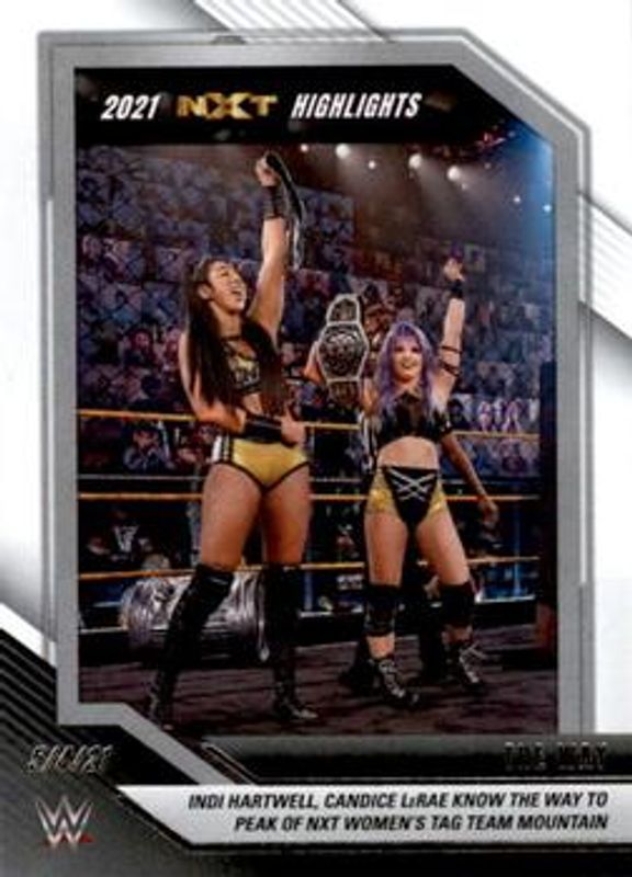 2022 Panini WWE NXT #15 2021 NXT Highlights