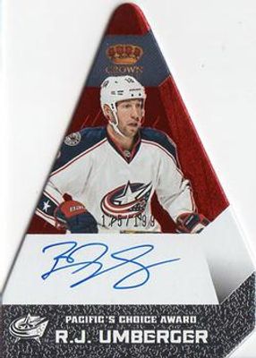 2013 Crown Royale #PC-RJU Pacific's Choice Autographs Ruby /99