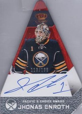 2013 Crown Royale #PC-JEN Pacific's Choice Autographs Ruby /99