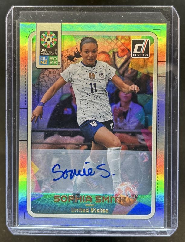 2023 Donruss FIFA Women's World Cup #232 SP Autographs - Silver