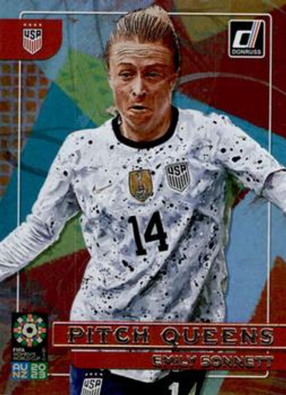 2023 Donruss FIFA Women's World Cup #25 Pitch Queens