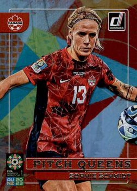 2023 Donruss FIFA Women's World Cup #5 Pitch Queens