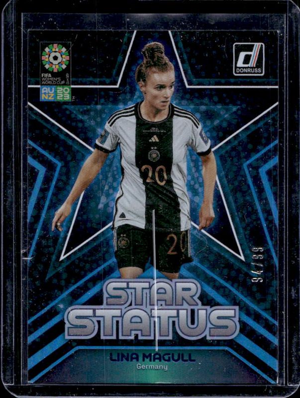 2023 Donruss FIFA Women's World Cup #11 Star Status - Blue /99