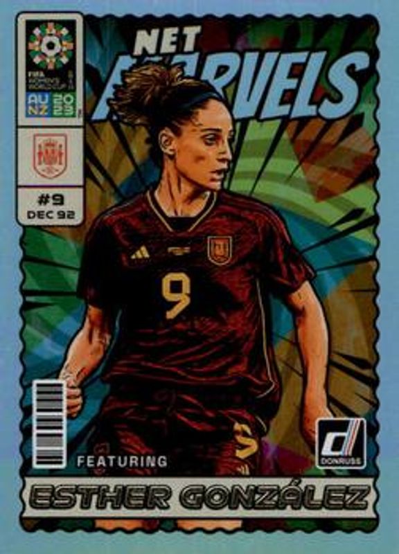 2023 Donruss FIFA Women's World Cup #20 Net Marvels