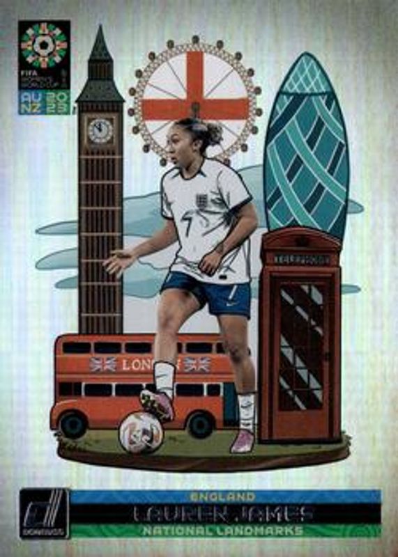 2023 Donruss FIFA Women's World Cup #7 National Landmarks