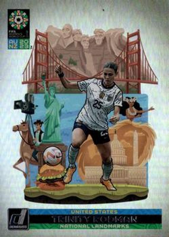 2023 Donruss FIFA Women's World Cup #15 National Landmarks