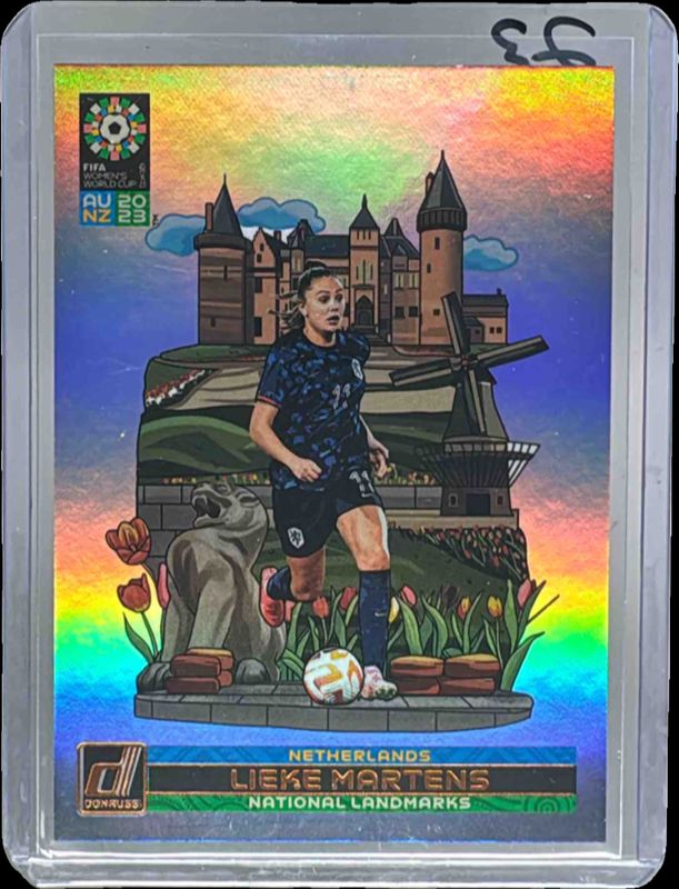 2023 Donruss FIFA Women's World Cup #11 National Landmarks