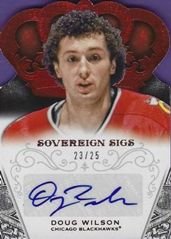 2013 Crown Royale #SO-DW Sovereign Sigs Ruby /25