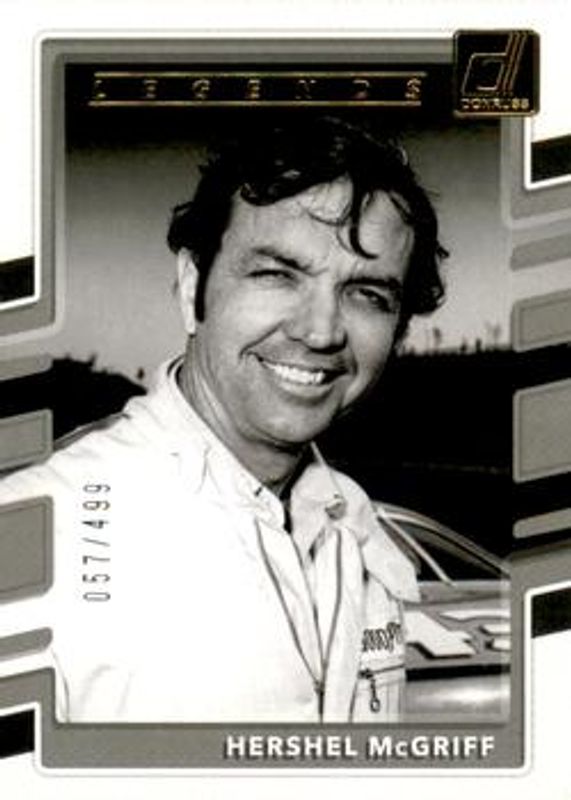 2018 Donruss NASCAR #168 Gold Foil /499