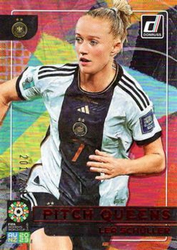 2023 Donruss FIFA Women's World Cup #11 Pitch Queens - Red /299