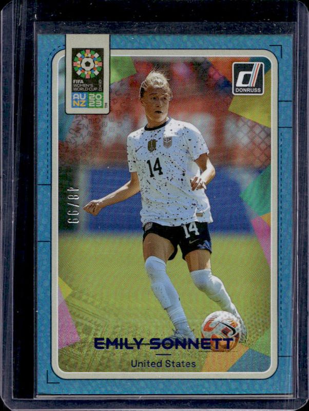 2023 Donruss FIFA Women's World Cup #229 Blue /99