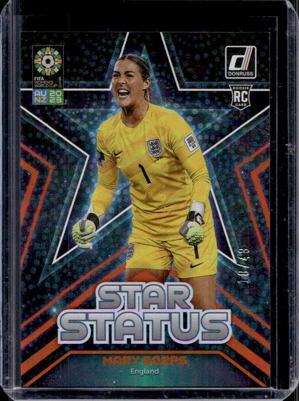 2023 Donruss FIFA Women's World Cup #7 Star Status - Orange /49