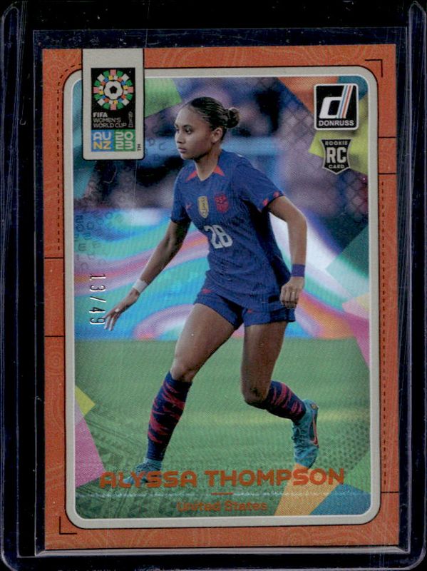 2023 Donruss FIFA Women's World Cup #183 Orange /49