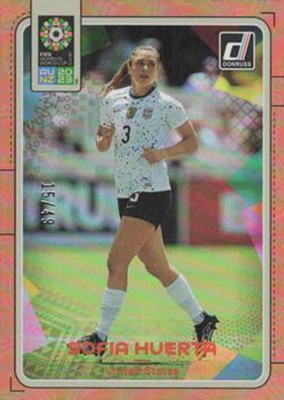 2023 Donruss FIFA Women's World Cup #225 Orange /49