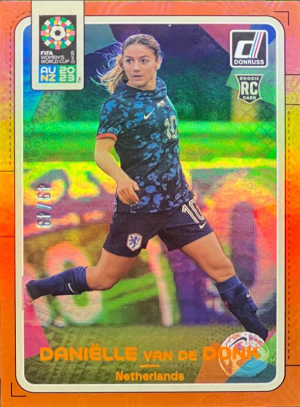2023 Donruss FIFA Women's World Cup #110 Orange /49