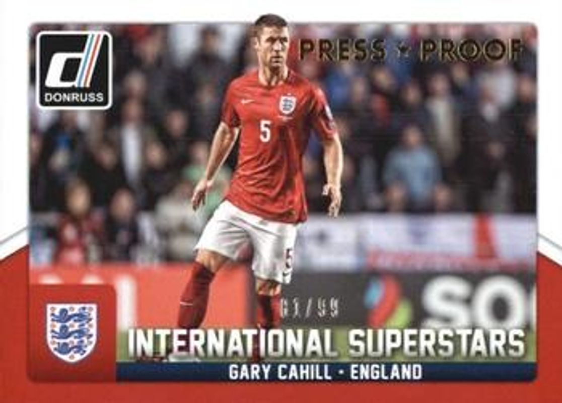 2015 Donruss #16 International Superstars Gold Press Proof /99