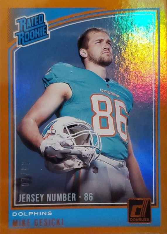 2018 Donruss #337 Jersey Number (/86)