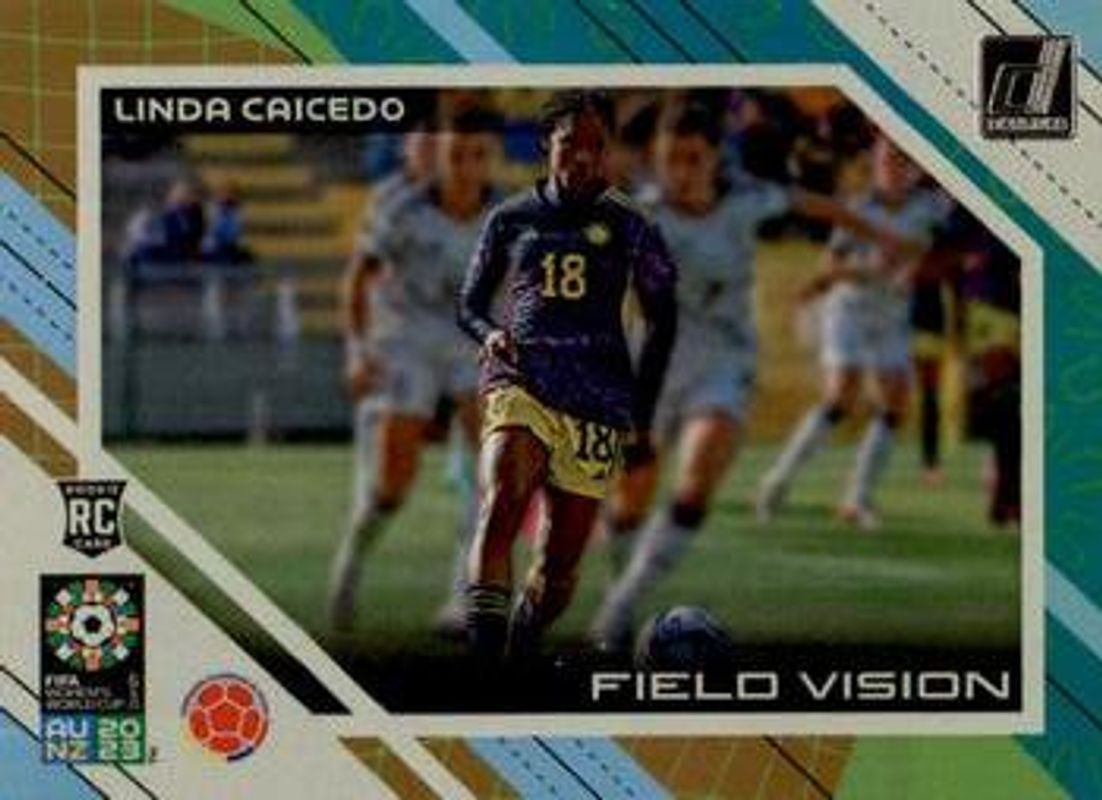 2023 Donruss FIFA Women's World Cup #3 Field Vision