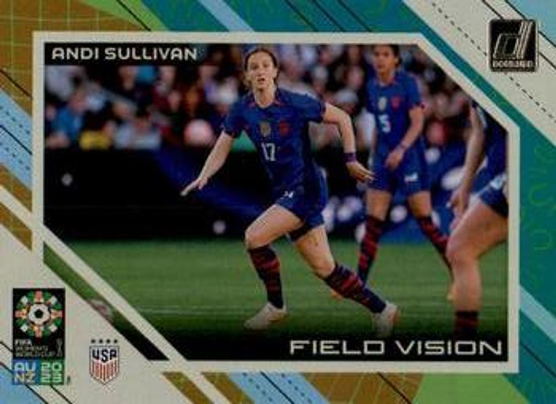 2023 Donruss FIFA Women's World Cup #22 Field Vision