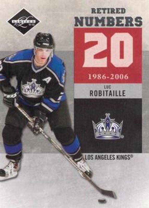 2011 Limited #6 Retired Numbers - Silver Spotlight /49