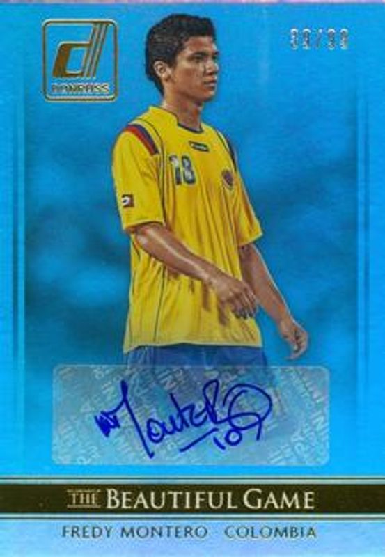 2015 Donruss #BG-FM The Beautiful Game Signatures Gold /99