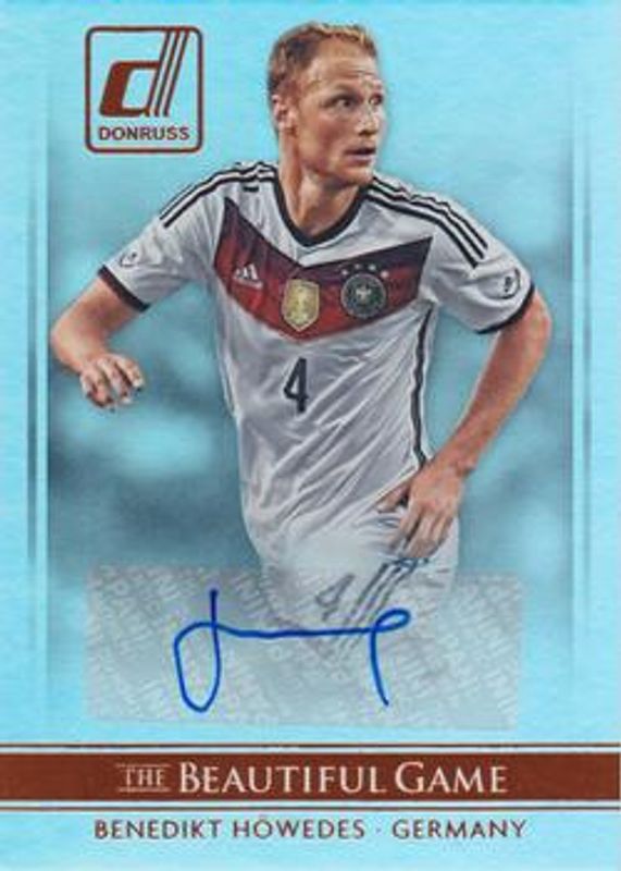 2015 Donruss #BG-BH The Beautiful Game Signatures