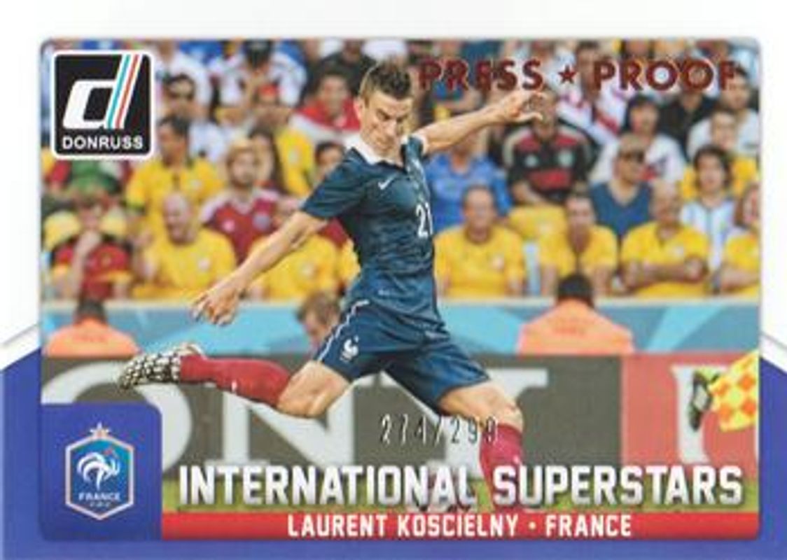 2015 Donruss #24 International Superstars Bronze Press Proof /299