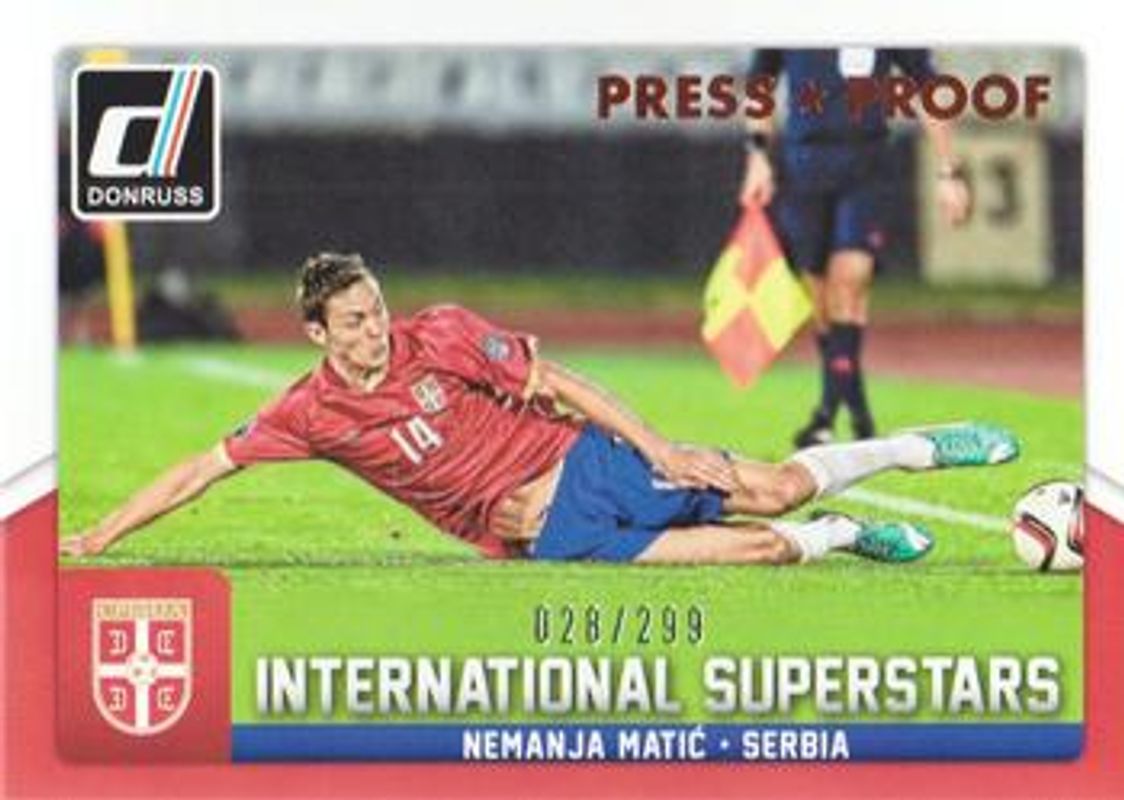 2015 Donruss #80 International Superstars Bronze Press Proof /299