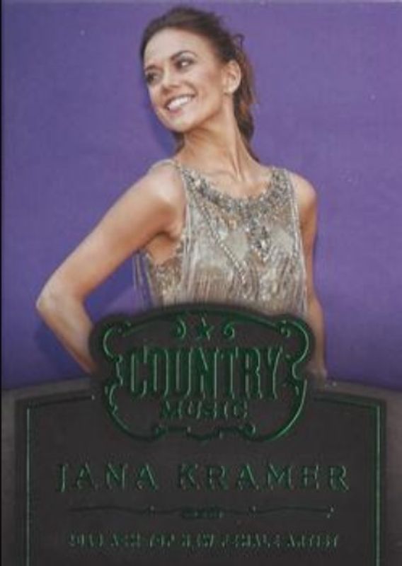 2014 Panini Country Music #13 Award Winners - Green