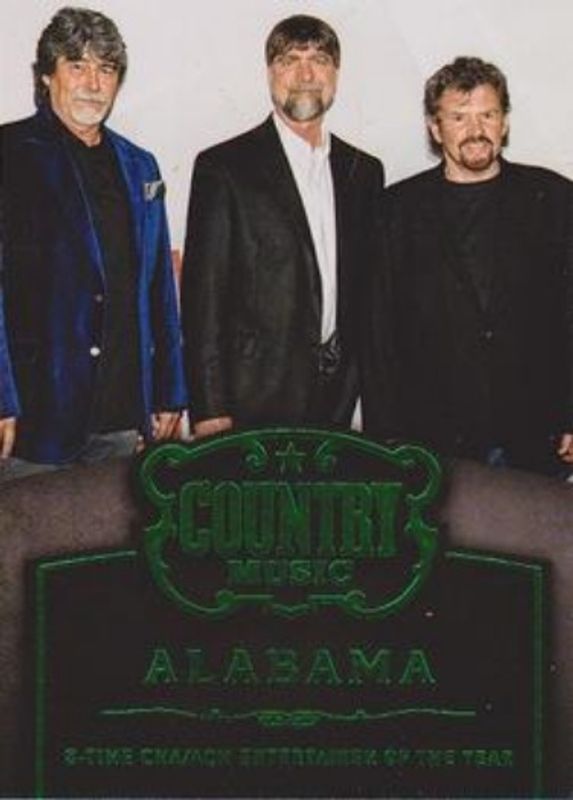 2014 Panini Country Music #4 Award Winners - Green