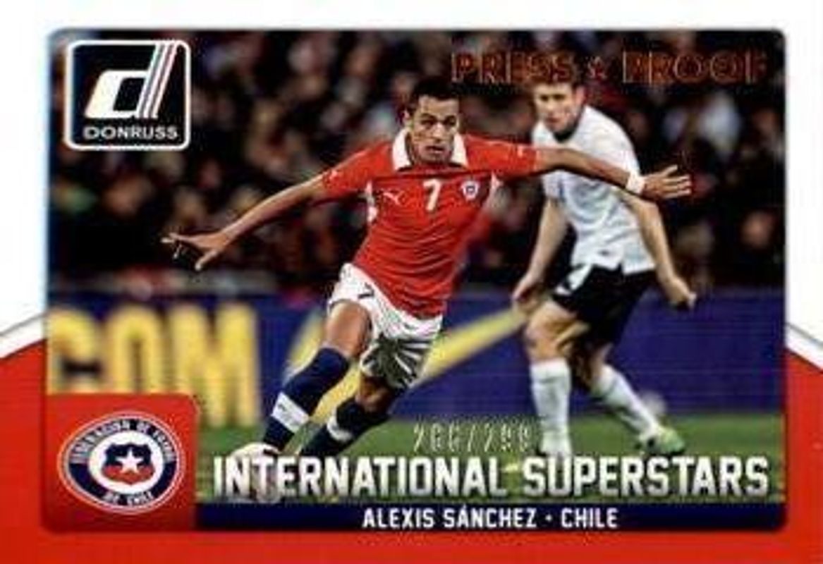 2015 Donruss #1 International Superstars Bronze Press Proof /299