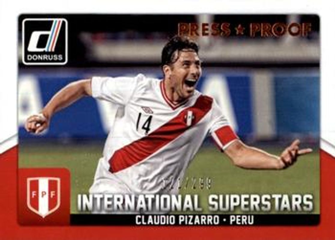 2015 Donruss #59 International Superstars Bronze Press Proof /299