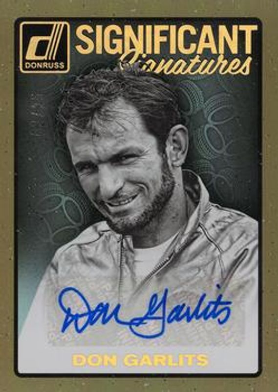 2017 Donruss NASCAR #S-DG Significant Signatures Holo Gold /25