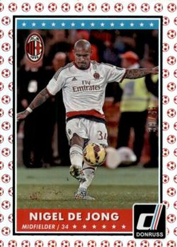 2015 Donruss #10 Red Soccer Ball /49
