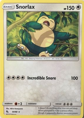 2019 Sun & Moon: Hidden Fates #50/68 Base