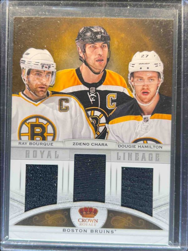 2013 Crown Royale #RL-BOS Royal Lineage Materials