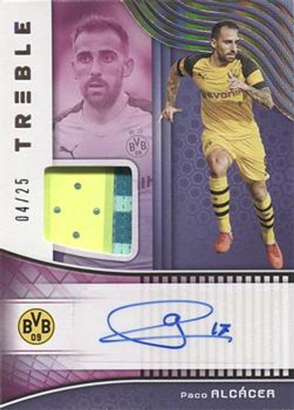 2018 Treble #JA-PA Jersey Autographs Gold /25