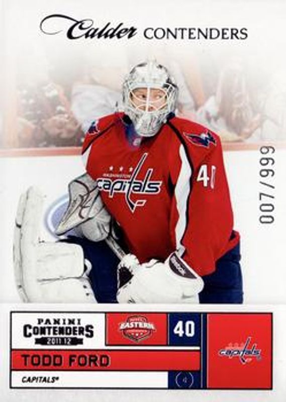 2011 Contenders #190 Base /800