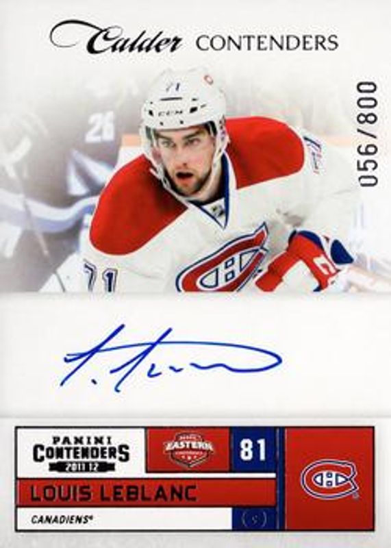 2011 Contenders #246 Base /800