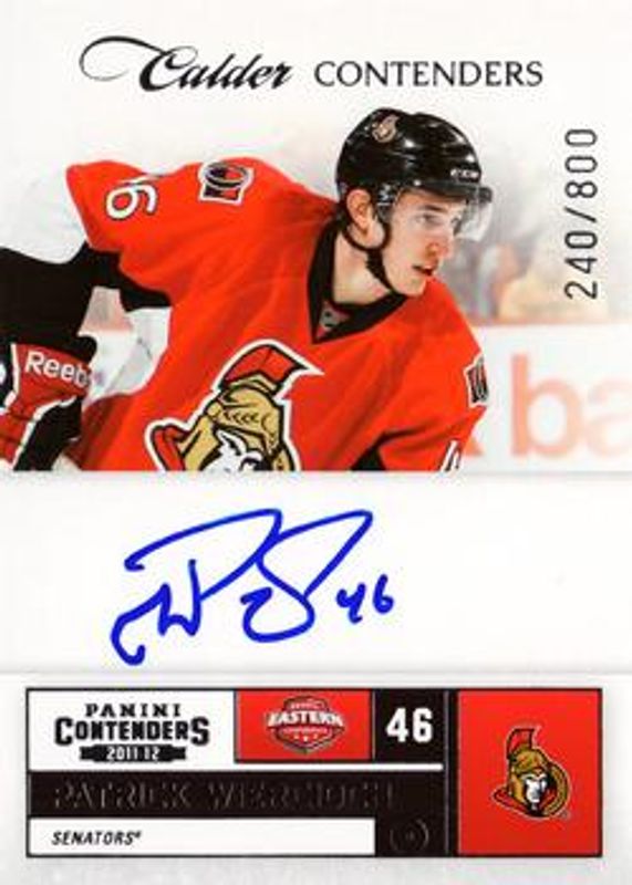 2011 Contenders #237 Base /800