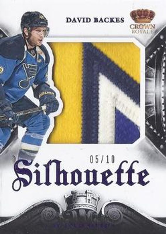 2013 Crown Royale #S-DB Silhouette Materials Patches /10