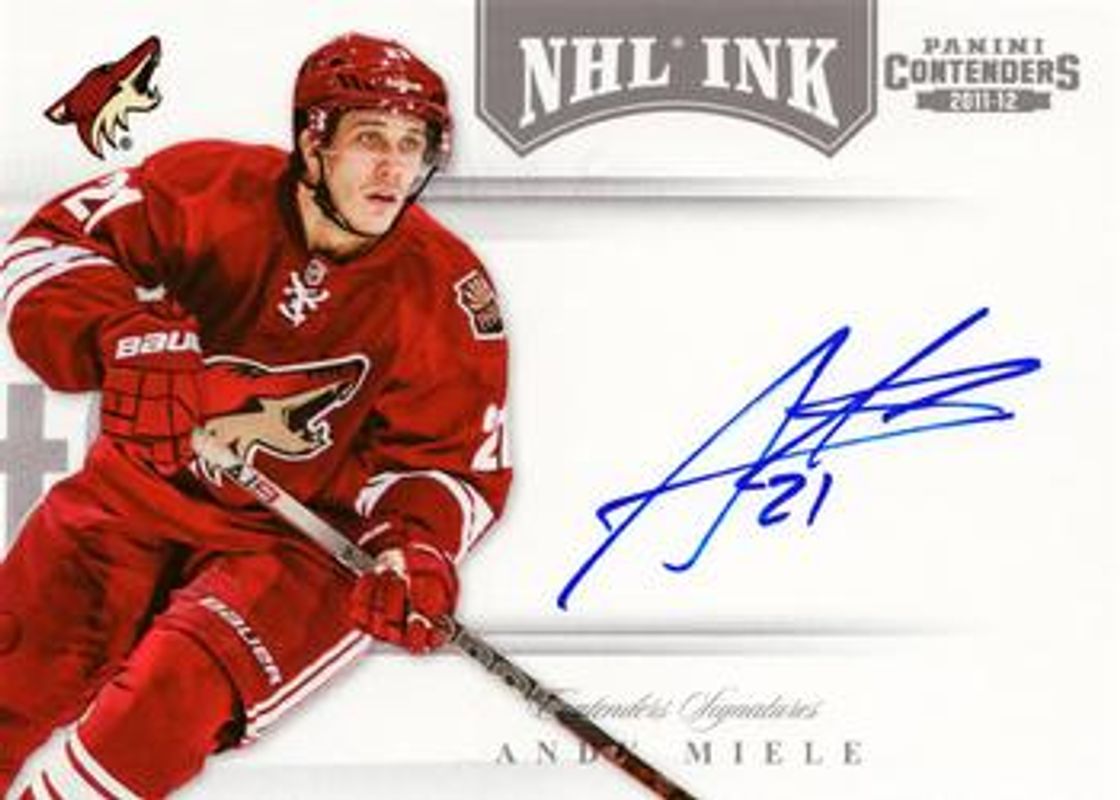 2011 Contenders #51 NHL Ink /1200