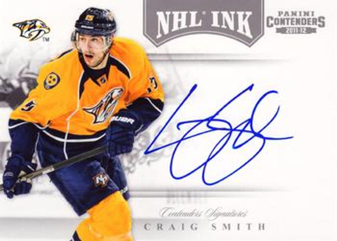 2011 Contenders #33 NHL Ink /1200