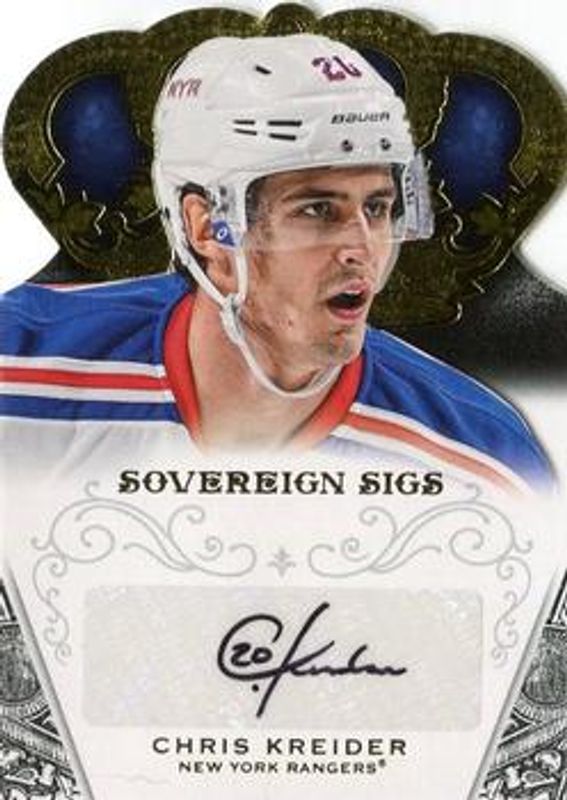 2013 Crown Royale #SO-CK Sovereign Sigs