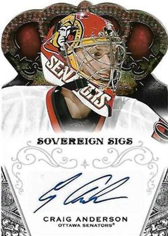 2013 Crown Royale #SO-CA Sovereign Sigs