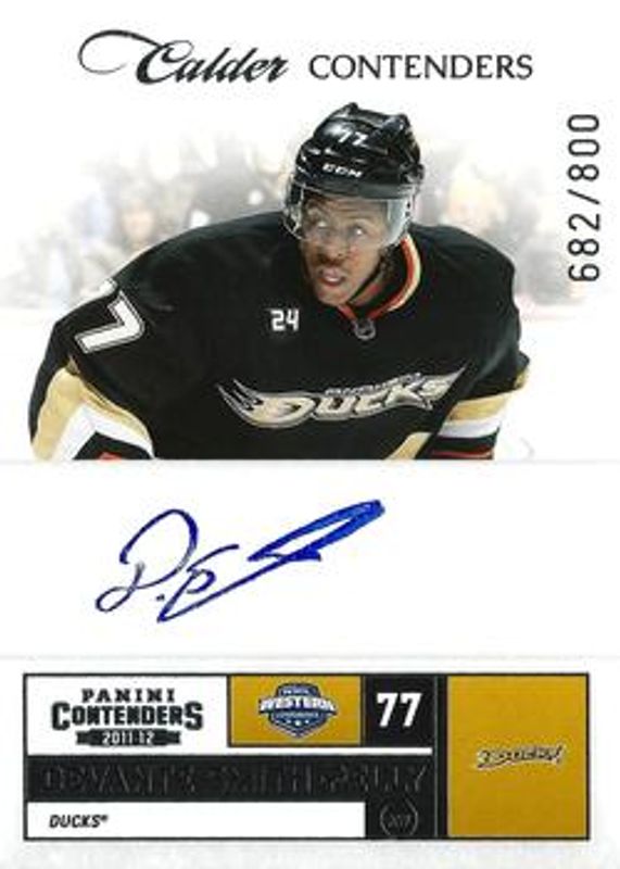 2011 Contenders #201 Base /800
