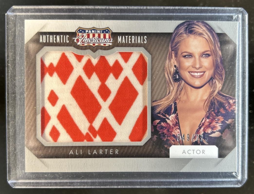 2015 Panini Americana #SM-ALI Star Materials