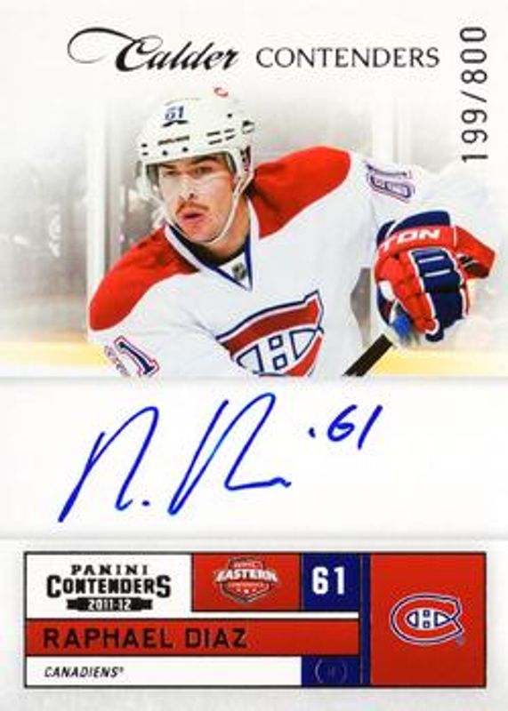 2011 Contenders #227 Base /800