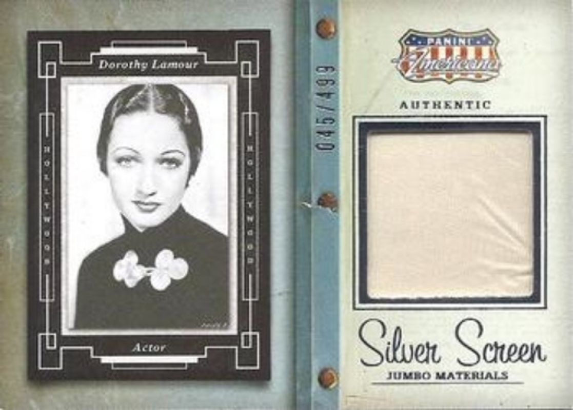 2015 Panini Americana #SJ-DL Silver Screen Jumbo Materials /499