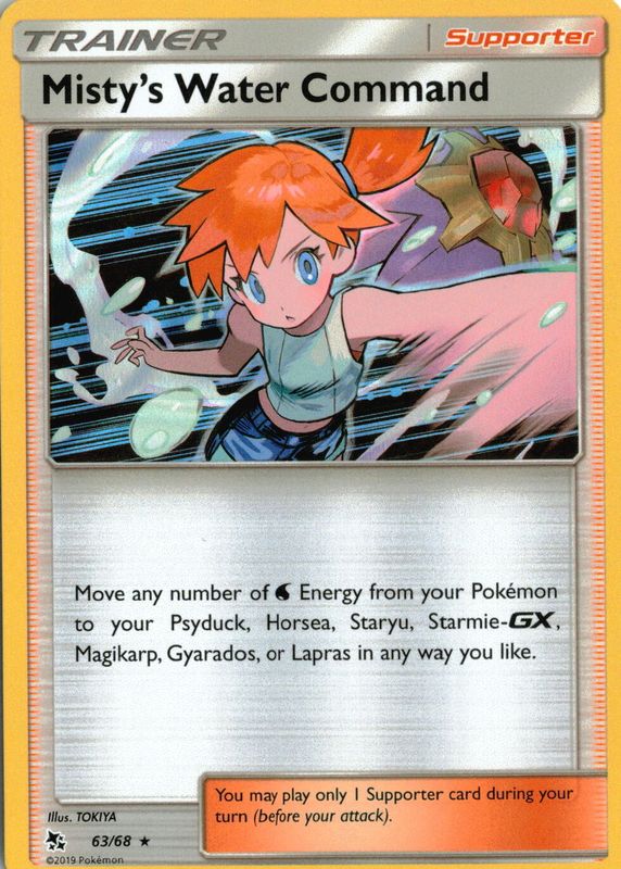 2019 Sun & Moon: Hidden Fates #63/68 Holo